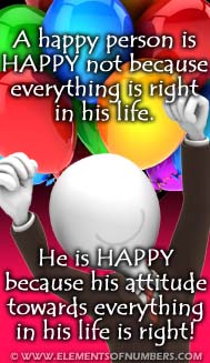 Happiness Elements of Numbers