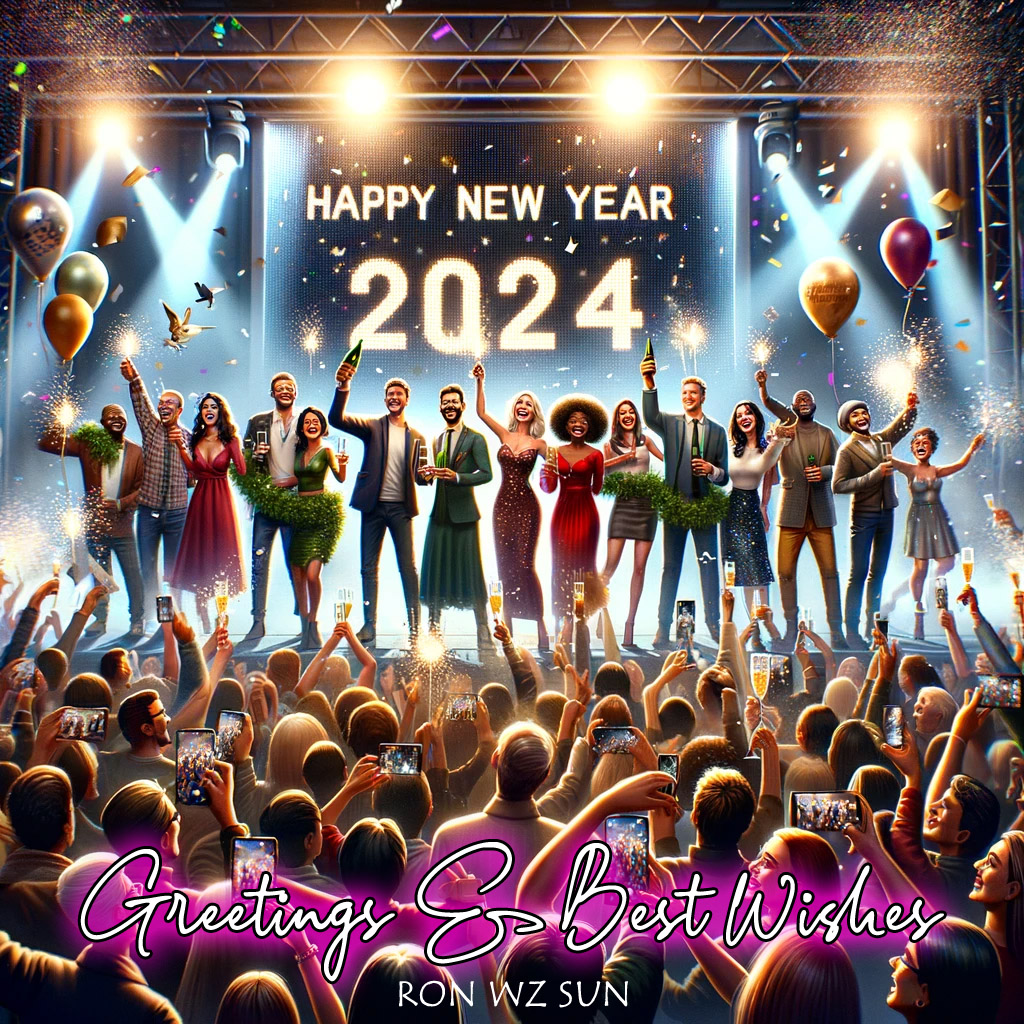 Happy New Year from Ron WZ Sun, Elements of Numbers EON